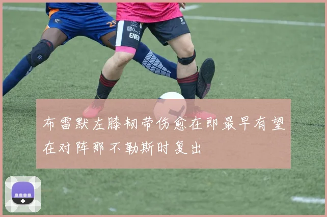 布雷默左膝韧带伤愈在即最早有望在对阵那不勒斯时复出