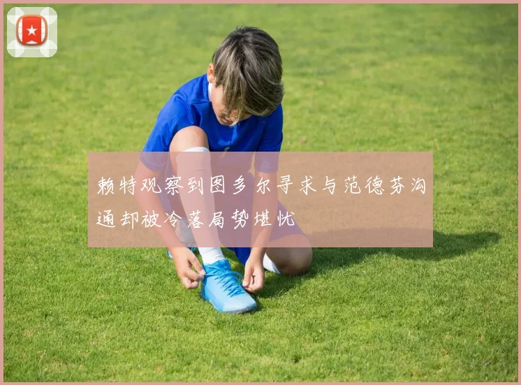 赖特观察到图多尔寻求与范德芬沟通却被冷落局势堪忧